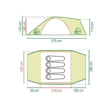 Coleman šator Rock Springs 4-1